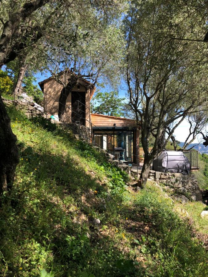 Cabane De L Esteron Gilette Buitenkant foto